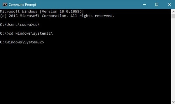 delete windows update files using Command Prompt