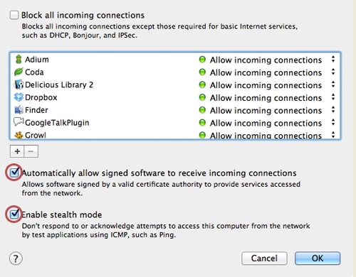 firewall for mac