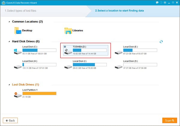 EaseUS Data Recovery