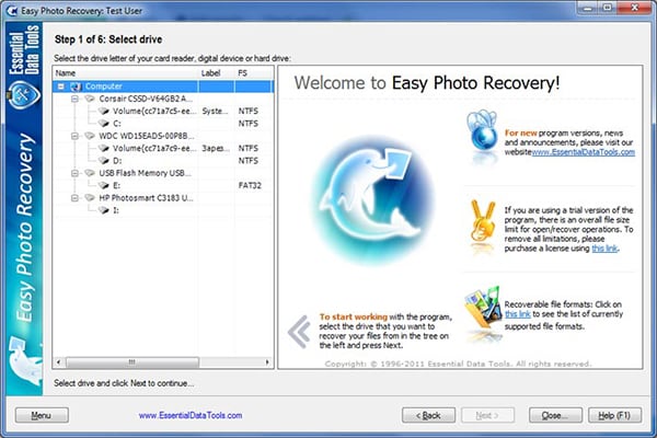 Easy Photo Recovery