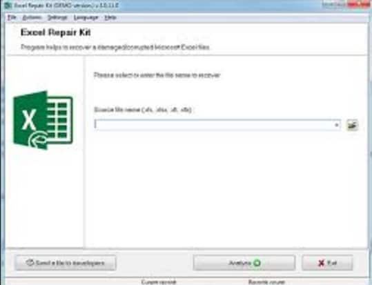 excel file recovery