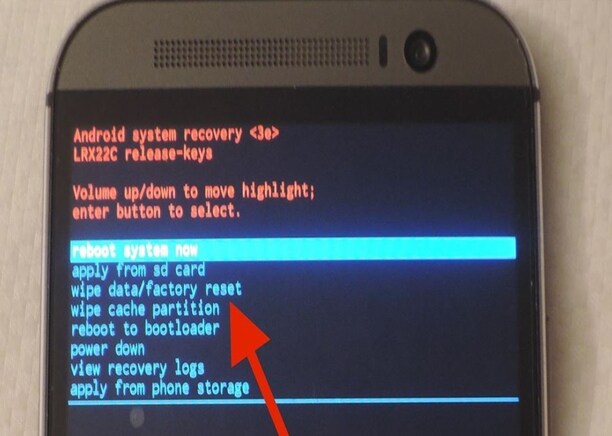 reboot into stock recovery on HTC