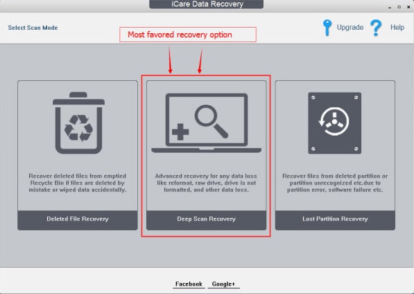 icare data recovery