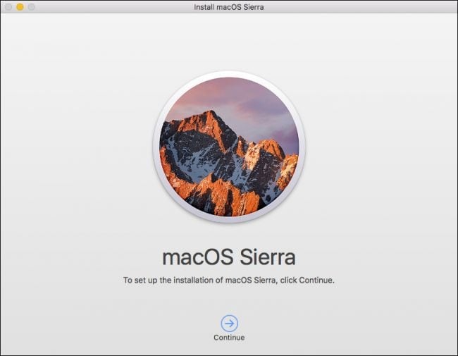 install mac os sierra on external drive