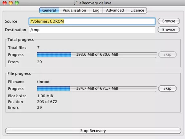 JFile Recovery
