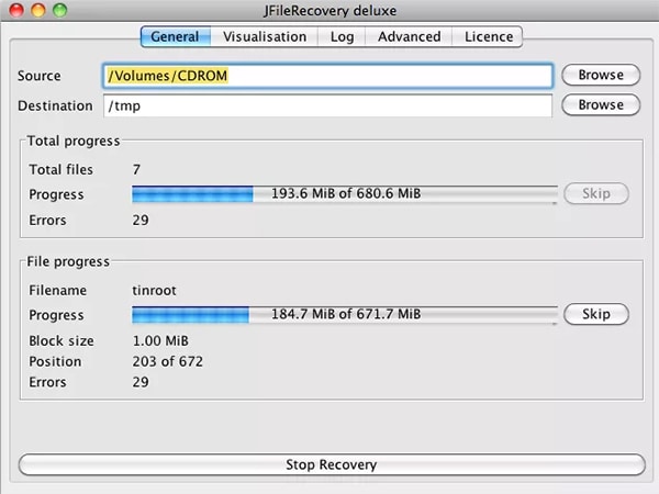 JFile Recovery