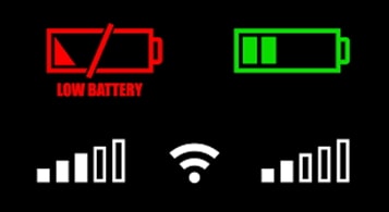 low battery