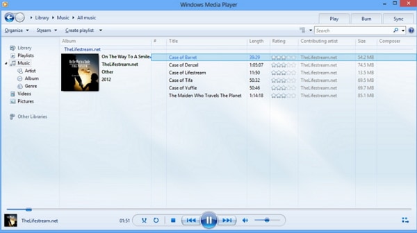 Windows media player no sound