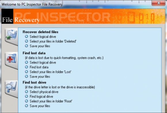 PC Inspector File Recovery