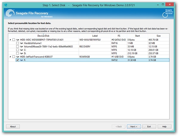 Seagate File Recovery