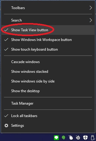 customize the taskbar in Windows 10