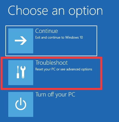 fix unmountable boot volume error