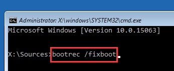 fix unmountable boot volume error