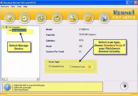 launch Kernel data recovery