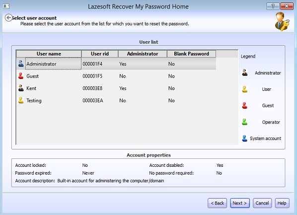 Lazesoft Recover My Password