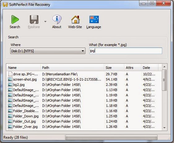 softperfect file recovery