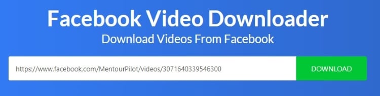 facebook video downloader