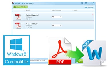 Convert PDF to Microsoft Word Documents