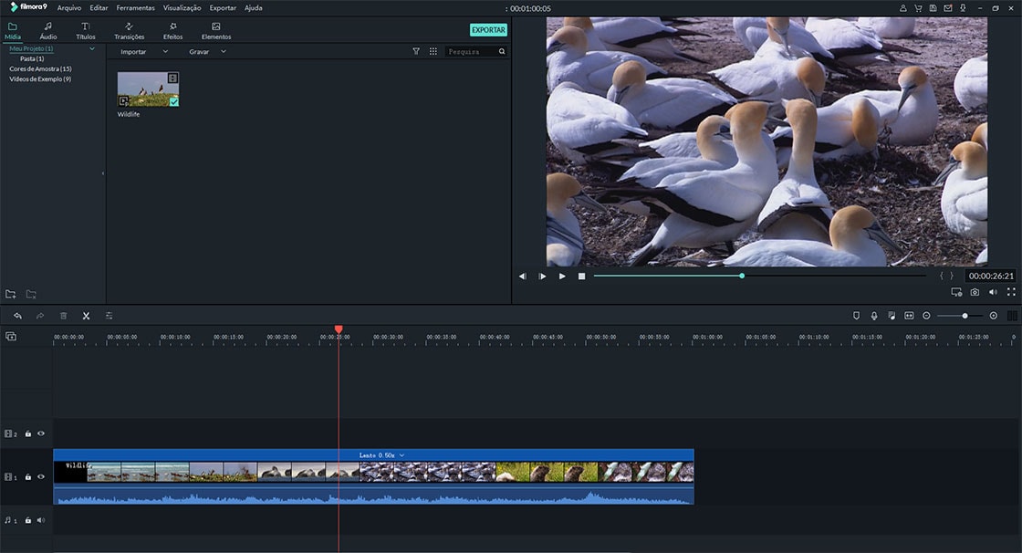 filmora video editor pour éditer des vidéos mov