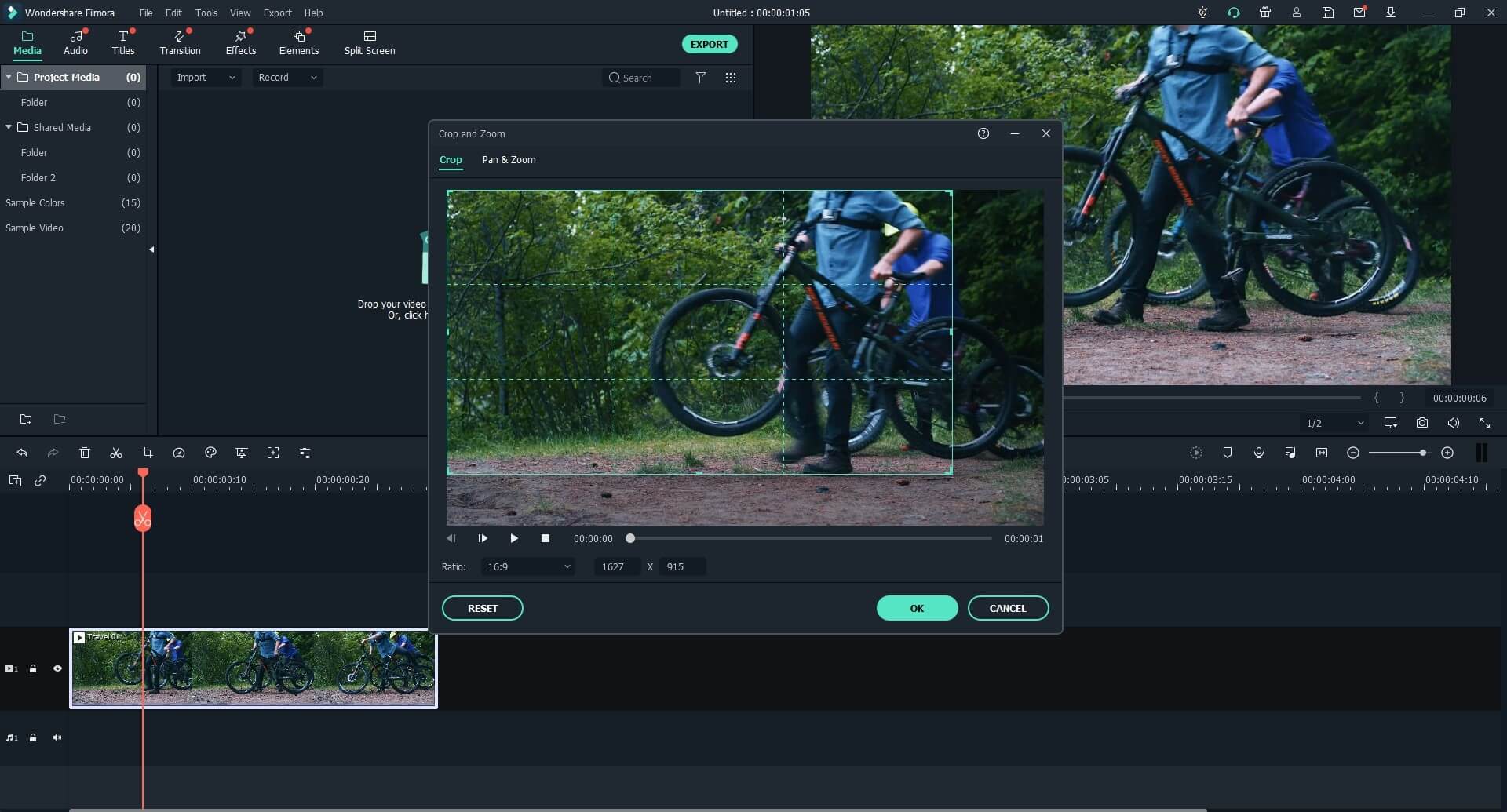 free video editor with zoom