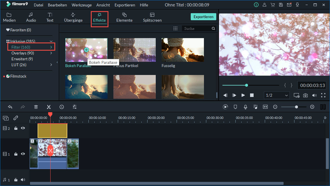 imovie alternative effekte