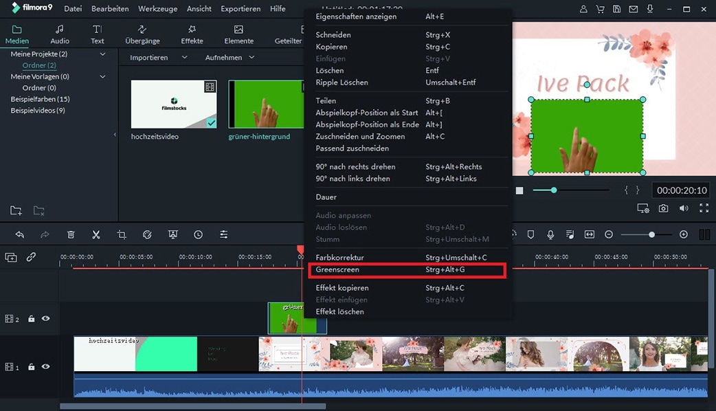 Liste 7 Besten Green Screen Video Softwares Chroma Key Software