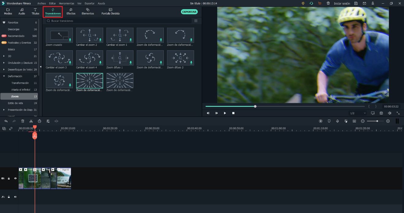 editar videos con filmora video editor