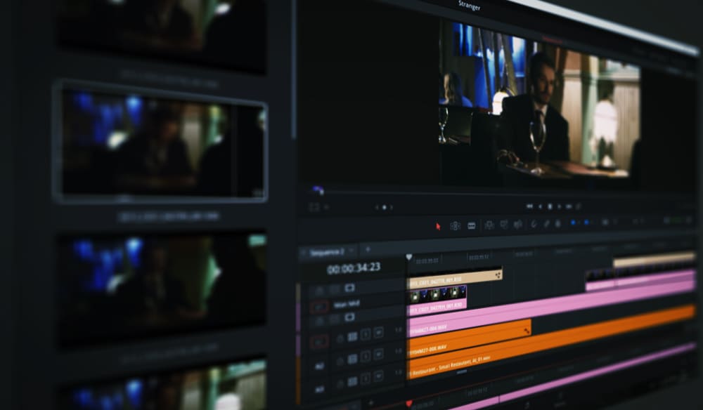 cut videos in davinci resolve