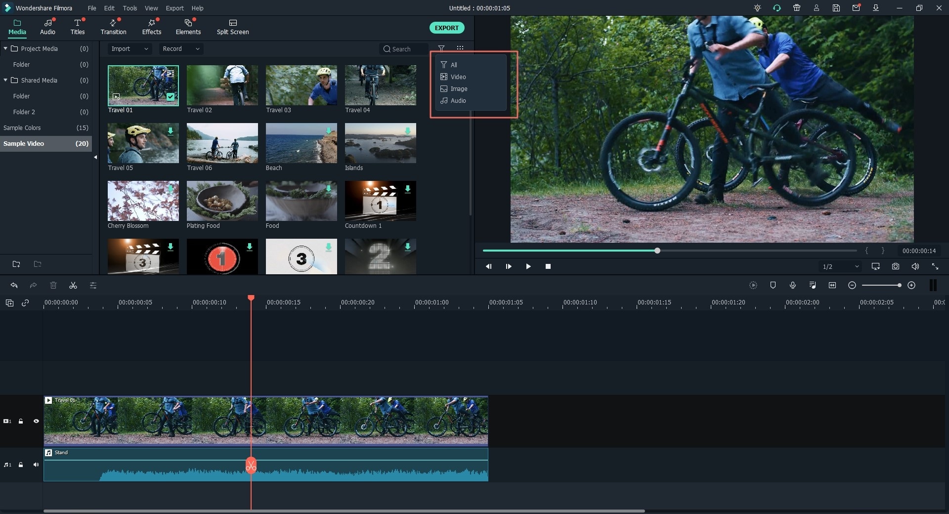 edit youtube videos with filmora video editor