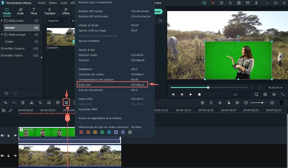 7 Meilleurs Logiciels De Montage Pour Faire Une Incrustation Video Fond Vert