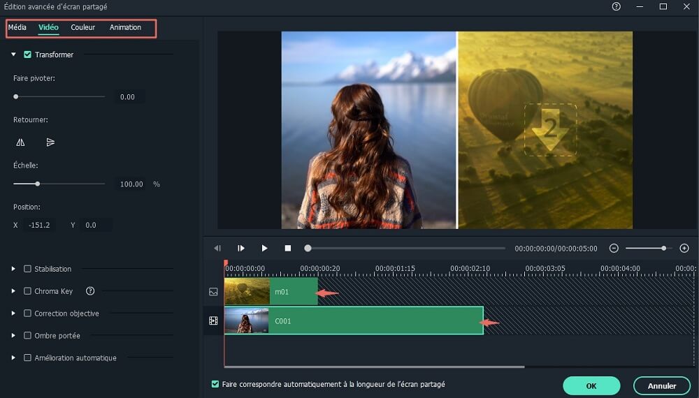 comment mettre deux vidéos côte à côte dans windows movie maker