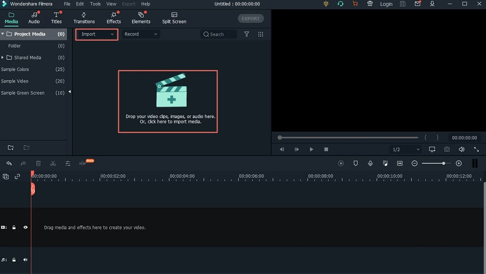 import video or videos to video cutter and splitter