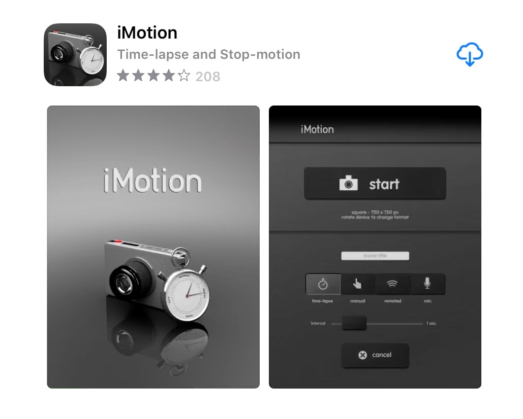 stop motion video app