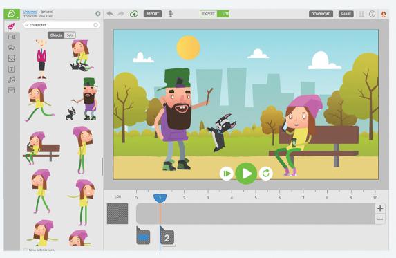 10 Best 2D Animation Softwares for Beginners [Online tools&downloadable  Software]