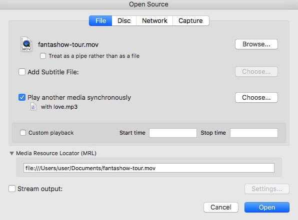 audio and video playback for mac