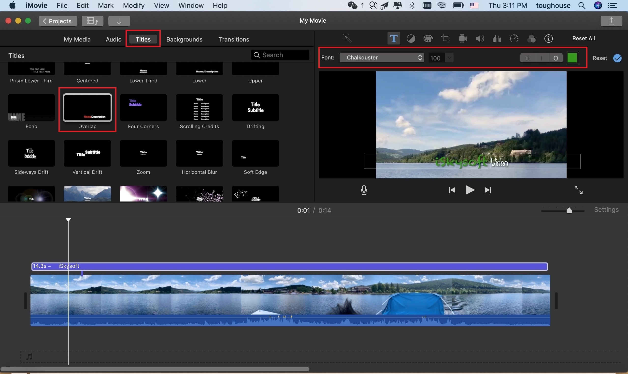 Imovie как сохранить проект