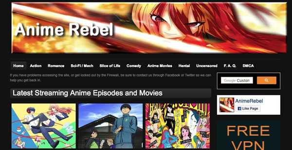 anime rebel