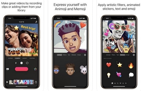 clips emoji video app