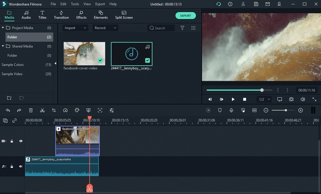 import video and audio files