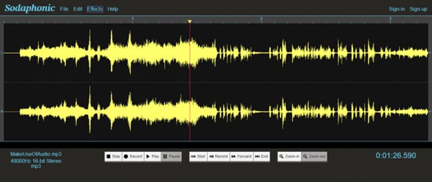 comment éditer l'audio en ligne sans un éditeur audio