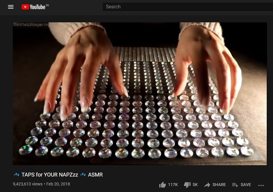 Most viewed asmr video best sale on youtube