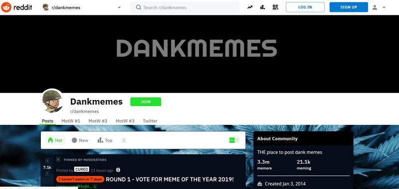 best meme pages on reddit