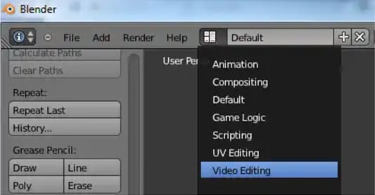 blender edit video