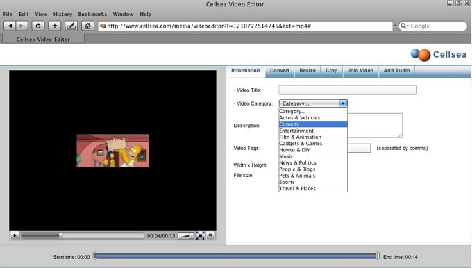 Cellsea Video Editor