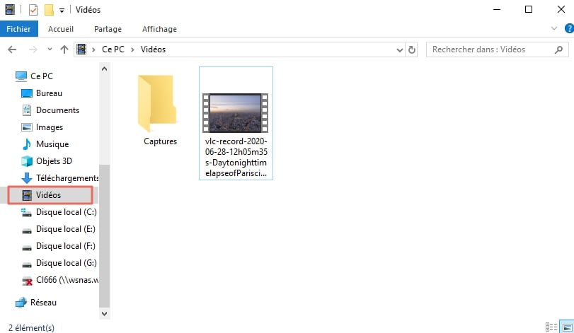 découpage vidéo avec vlc