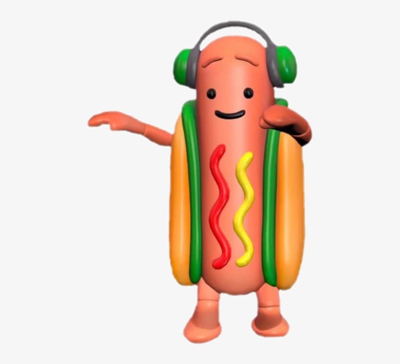 dancing-hot-dog-sticker
