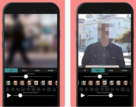 video face blur app