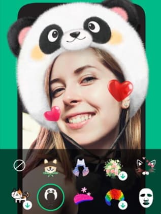 facebook messenger video call filters