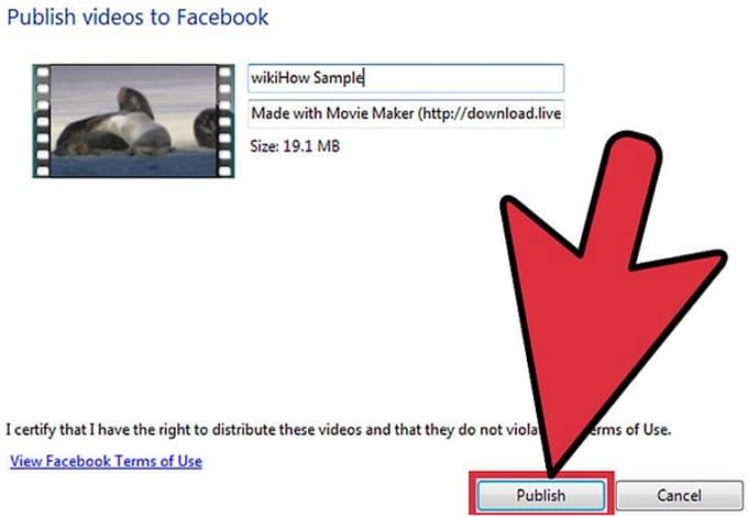 make facebook profile and cover video