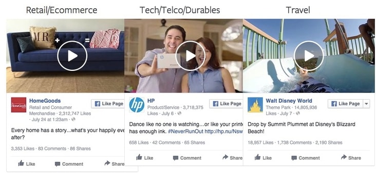 technical elements for facebook ad video